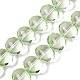 Transparent Electroplate Glass Beads Strands&nbsp;EGLA-N012-06C-1