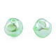 Electroplate Rainbow Iridescent Plating Acrylic Beads&nbsp;TACR-T025-002A-3