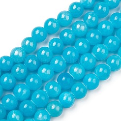 Natural Mashan Jade Beads Strands&nbsp;DJAD-6D-10-2