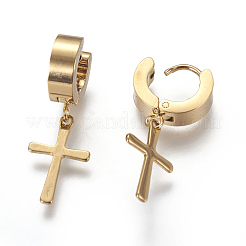 304 Stainless Steel Hoop Earrings&nbsp;EJEW-O087-01