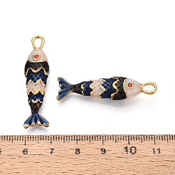 304 Stainless Steel Enamel Pendants&nbsp;STAS-N124-26B-01G