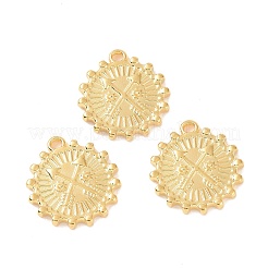 Ion Plating(IP) 304 Stainless Steel Pendant Rhinestone Settings&nbsp;STAS-F293-19G