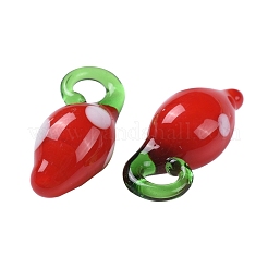 60Pcs 10 Style Handmade Lampwork Pendants&nbsp;LAMP-LS0001-01