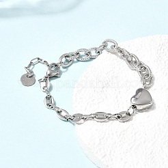 304 Stainless Steel Link Bracelets&nbsp;BJEW-H644-14P