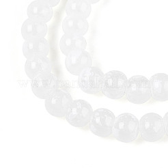 Baking Paint Glass Beads Strands&nbsp;DGLA-N015-6mm-M