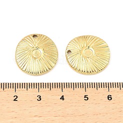 304 Stainless Steel Pendant Cabochon Settings&nbsp;STAS-A089-10G