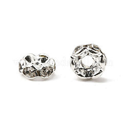 Brass Rhinestone Spacer Beads&nbsp;RSB04C14