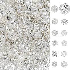 360Pcs 12 Styles Alloy Bead Caps&nbsp;TIBE-SC0002-40