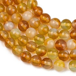 Handmade Lampwork Beads Strand&nbsp;LAMP-B056-8mm-08