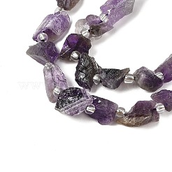 Natural Amethyst Beads Strands&nbsp;G-Q023-F01-01