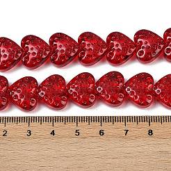 Transparent Glass Beads Strands&nbsp;GLAA-H038-01F