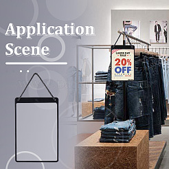 Plastic Hanging Price Tags&nbsp;AJEW-WH0696-533A