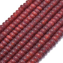 Dyed and Heated Natural Carnelian Beads Strands&nbsp;G-P575-A26-8x5mm