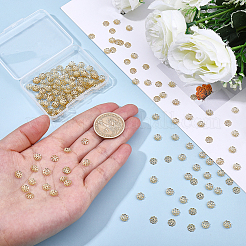 260Pcs 316 Stainless Steel Bead Caps&nbsp;STAS-BBC0010-96