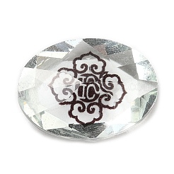 Pointed Back Glass Rhinestone Cabochons&nbsp;GLAA-B012-43A