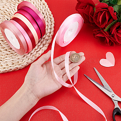 8 Rolls 8 Colors Polyester Ribbon&nbsp;OCOR-HY0001-82
