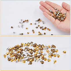 300Pcs 3 Colors Brass Bell Charms&nbsp;KK-FH0007-63