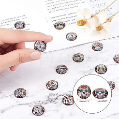 Flatback Glass Cabochons for DIY Projects&nbsp;GGLA-PH0004-27A