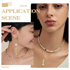 6Pcs 3 Styles Brass Micro Pave Clear Cubic Zirconia Pendants&nbsp;KK-YW0003-97