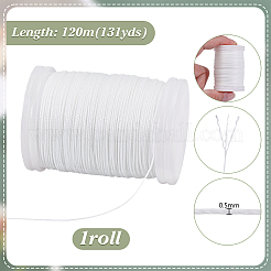Waxed Polyester Cord&nbsp;YC-WH0018-01A