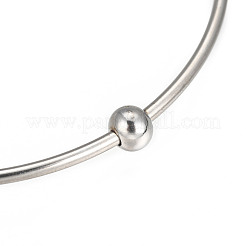 201 Stainless Steel Bangle Sets&nbsp;BJEW-O115-85-1