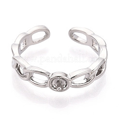 Brass Cup Peg Ring Settings&nbsp;KK-N274-32P