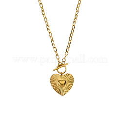 304 Stainless Steel Pendant Necklaces with OT Clasps&nbsp;WG0A0BC-02