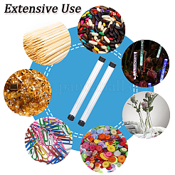 Transparent PVC Plastic Bead Storage Tubes&nbsp;AJEW-CY0002-92B