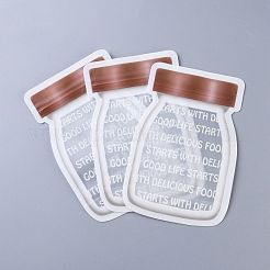 Reusable Bottle Shape Zipper Sealed Bags&nbsp;OPP-Z001-05-A