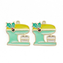 Alloy Enamel Pendants&nbsp;ENAM-E569-16