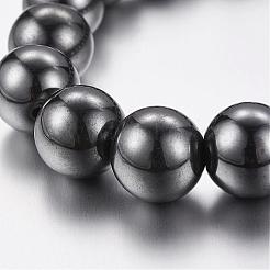 Good Valentines Day Gifts for Him Stretchy Magnetic Synthetic Hematite Bracelet&nbsp;IMB001