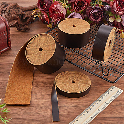 2M Flat AB Grade Cowhide Leather Cord&nbsp;AJEW-WH0479-73B-03