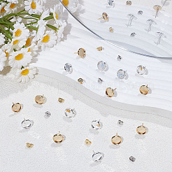 304/202 Stainless Steel Stud Earring Findings&nbsp;STAS-UN0065-02