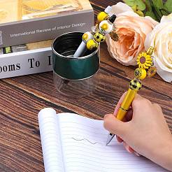 DIY Yellow Series Beadable Pen Making Kit&nbsp;DIY-SZ0009-94