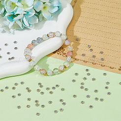600Pcs Tibetan Style Alloy Daisy Spacer Beads&nbsp;FIND-DC0005-31AS
