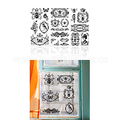 3 Sheets 3 Styles PVC Waterproof Decorative Stickers&nbsp;DIY-WH0404-207