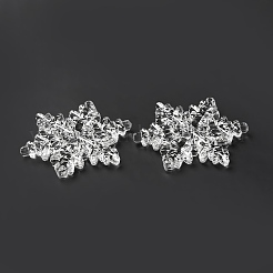 Christmas Transparent Acrylic Connector Charms&nbsp;TACR-P003-01B