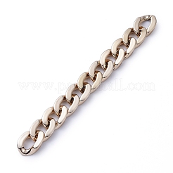 Handmade CCB Plastic Curb Chains&nbsp;AJEW-JB00633