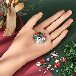 DIY Christmas Bracelet Necklace Making Kit&nbsp;DIY-YW0005-89