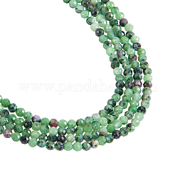 2 Strands Natural Ruby in Zoisite Beads Strands&nbsp;G-NB0005-07