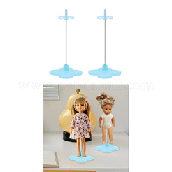 Adjustable Plastic Doll Stand Support&nbsp;ODIS-WH0329-96
