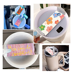 2Bag 2 Styles Acrylic Blank Label Big Pendants&nbsp;FIND-TA0004-77B