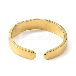 304 Stainless Steel Enamel Open Cuff Rings for Women&nbsp;RJEW-F166-16G-02