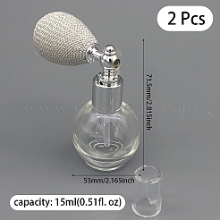 2Pcs Glass Highlighter Shimmer Sparkle Powder Spray Bottles&nbsp;CON-DJ0001-09B