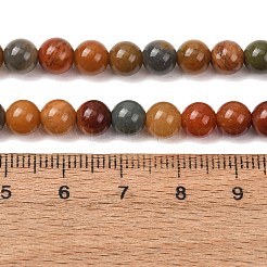 Natural Gobi Agate Mongolia Colorful Jade Beads Strands&nbsp;GG-CBA3173-A01-6mm