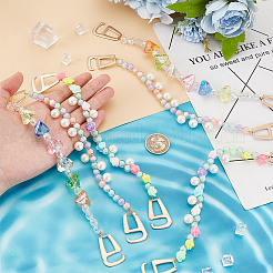 6Pcs 3 Styles Candy Series Acrylic Boot Strap Chains&nbsp;FIND-GO00001