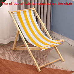 2Pcs Stripe Pattern Canvas Cloth Chair Replacement&nbsp;FIND-GF0007-72D