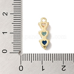 Brass Cubic Zirconia Pendants&nbsp;LS-KK-G499-07G-03