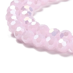 Imitation Jade Glass Beads Stands&nbsp;LS-EGLA-A035-J6mm-B02
