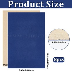 8Pcs Jewelry Flocking Cloth&nbsp;DIY-GF0014-20A